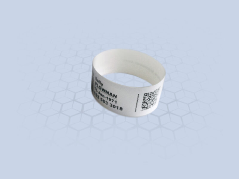 Brenmoor-INFA-ECO19-self-sealing-printable-patient-hospital-bracelet